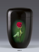 3880R Stahlurne schwarz, Stielrose foliert, mit Airbrush hinterlegt, AIRBRUSH, URNE, FOLIENBESCHRIFTUNG, LANDWEHR, was Sie nicht finden, fragen Sie doch einfach bei uns an. Wir sind stark in unseren Leistungen. 3880, Bünde