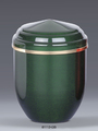81112, GB, KUPFERURNE, KLEINURNE, MINI URNE, GOLDBAND, MOOSGRÜN, ERHÄLTLICH BEI LANDWEHR SARGFABRIK GMBH, URNEN SHOP, ONLINE SHOP, DEUTSCHLAND, 81112
