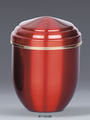 81110, GB, KUPFERURNE, KLEINURNE, MINI URNE, GOLDBAND, WEINROT, ERHÄLTLICH BEI LANDWEHR SARGFABRIK GMBH, URNEN SHOP, ONLINE SHOP, DEUTSCHLAND, 81110