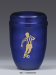 820, METALL URNE, KOBALT BLAU, INDIVIDUELL, EMBLEME, BEISPIEL, FUßBALLSPIELER, LANDWEHR, 820, METALL URNE, KOBALT BLAU, INDIVIDUELL, EMBLEME, BEISPIEL, FUßBALLSPIELER, LANDWEHR, 820, METALL URNE, KOBALT BLAU, INDIVIDUELL, EMBLEME, BEISPIEL, FUßBALLSPIELER