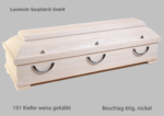 KIEFERNSARG, GEKÄLKT, SARGHANDEL, SHABBY CHIC, HOCHWERTIG, MODERN, LANDWEHR, SARGFABRIK, BÜNDE